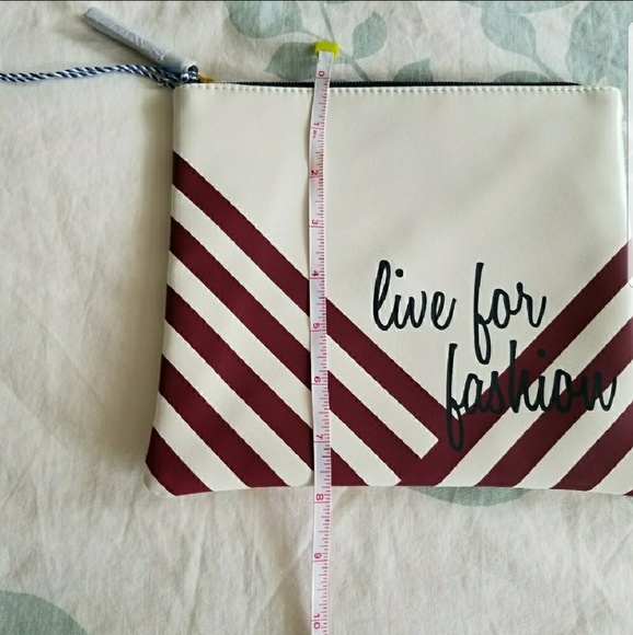 Tartan + Twine Faux Leather Makeup Bag / Clutch - Picture 5 of 7